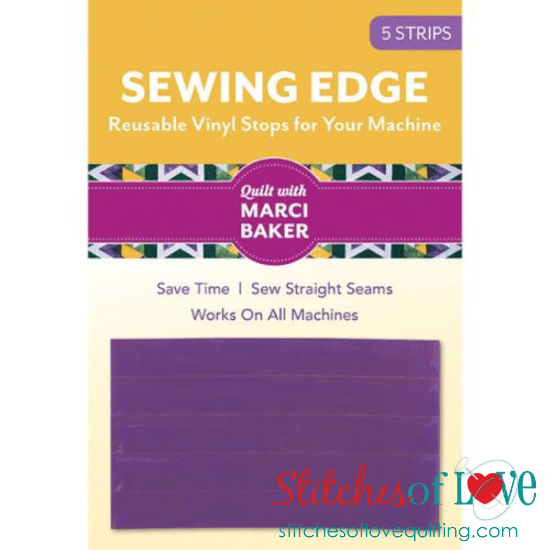 The Perfect Seam Allowance Tool Sewing Edge Vinyl Stops - Stitches of Love